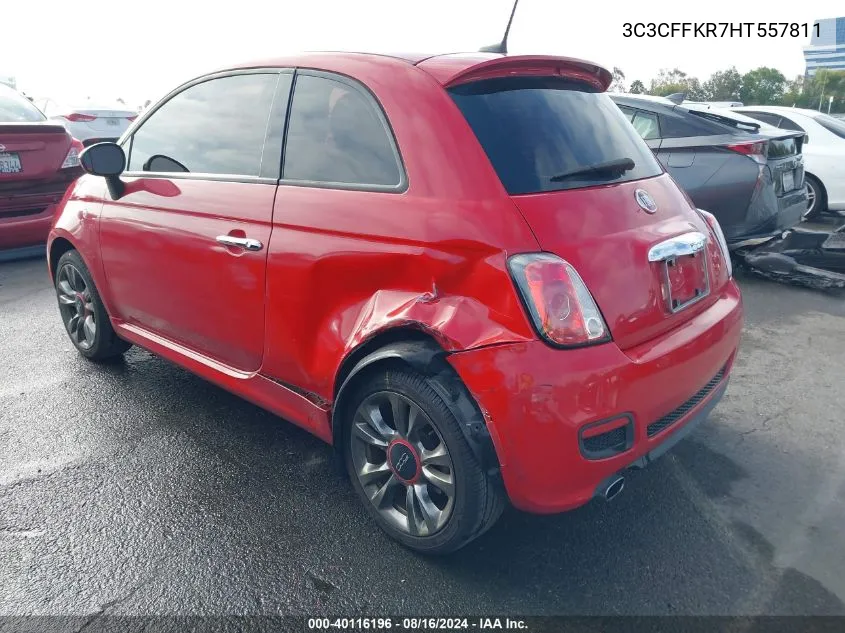 3C3CFFKR7HT557811 2017 Fiat 500 Pop