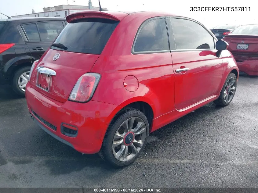 3C3CFFKR7HT557811 2017 Fiat 500 Pop