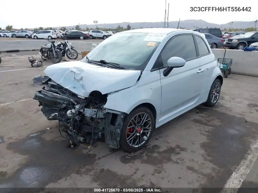 3C3CFFFH6HT556442 2017 Fiat 500 Abarth