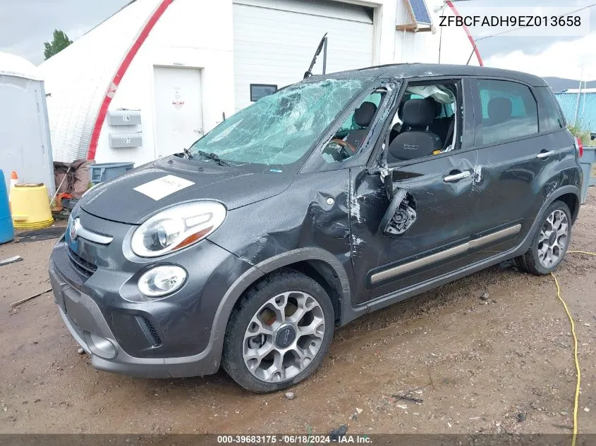 ZFBCFADH9EZ013658 2014 Fiat 500L Trekking