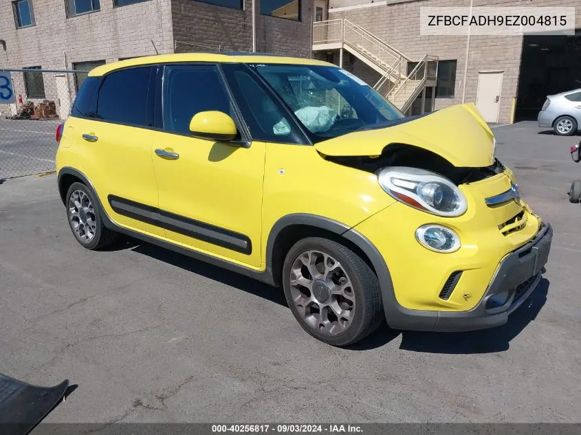 ZFBCFADH9EZ004815 2014 Fiat 500L Trekking