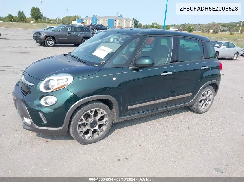 ZFBCFADH5EZ008523 2014 Fiat 500L Trekking