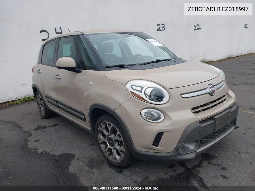 ZFBCFADH1EZ018997 2014 Fiat 500L Trekking