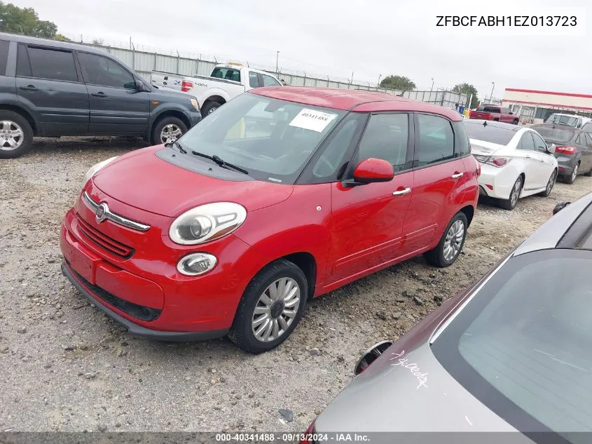 ZFBCFABH1EZ013723 2014 Fiat 500L Easy