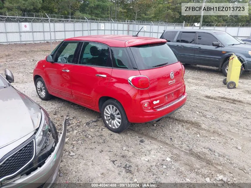 ZFBCFABH1EZ013723 2014 Fiat 500L Easy