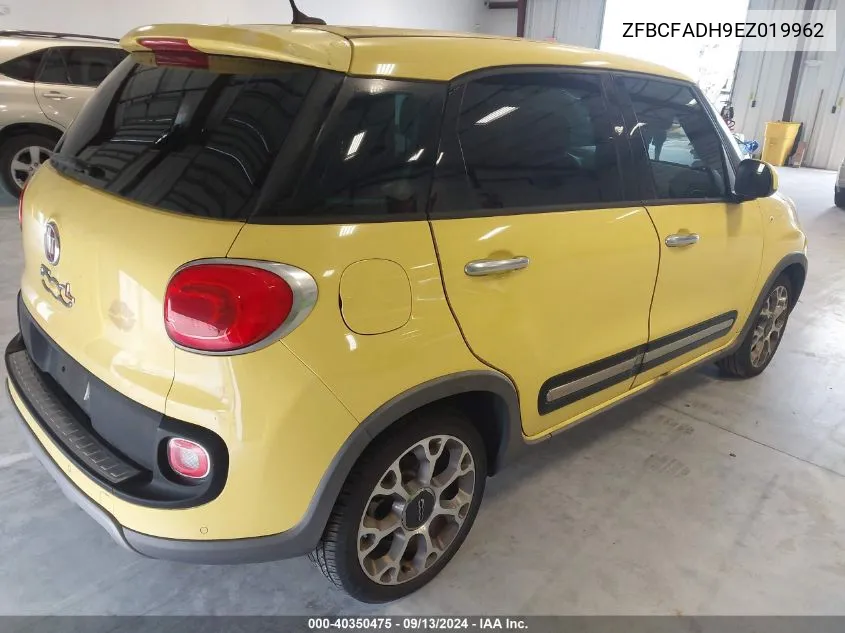 ZFBCFADH9EZ019962 2014 Fiat 500L Trekking