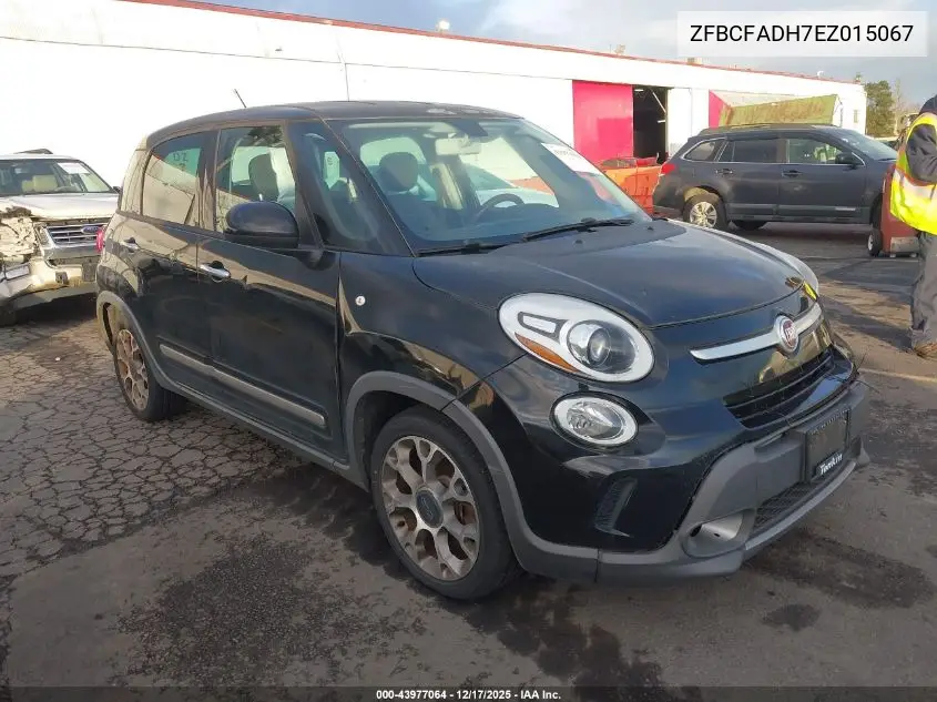 ZFBCFADH7EZ015067 2014 Fiat 500L Trekking
