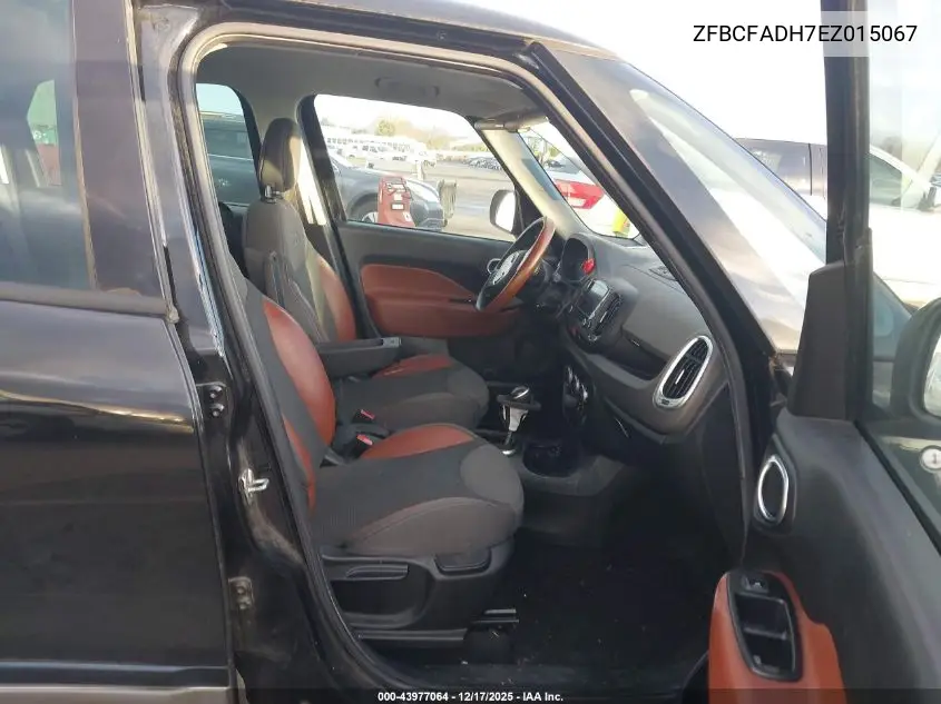 ZFBCFADH7EZ015067 2014 Fiat 500L Trekking