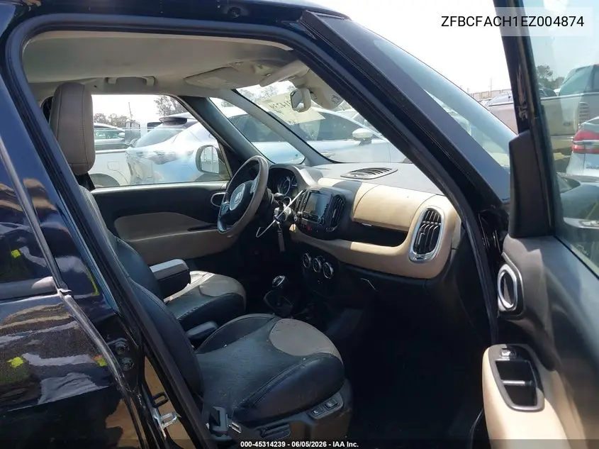 2014 Fiat 500L Lounge VIN: ZFBCFACH1EZ004874 Lot: 45314239