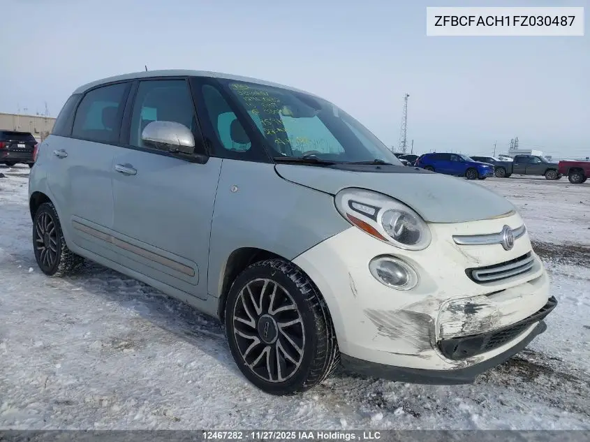 ZFBCFACH1FZ030487 2015 Fiat 500L Lounge
