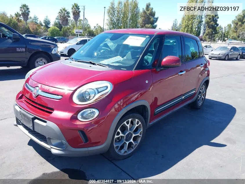 ZFBCFADH2HZ039197 2017 Fiat 500L Trekking