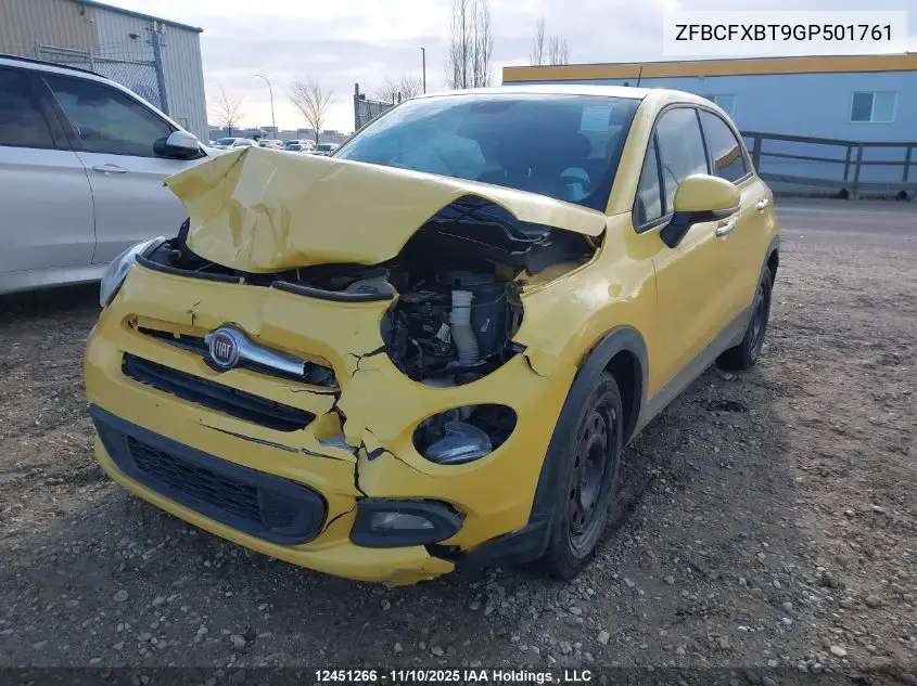 ZFBCFXBT9GP501761 2016 Fiat 500X Easy