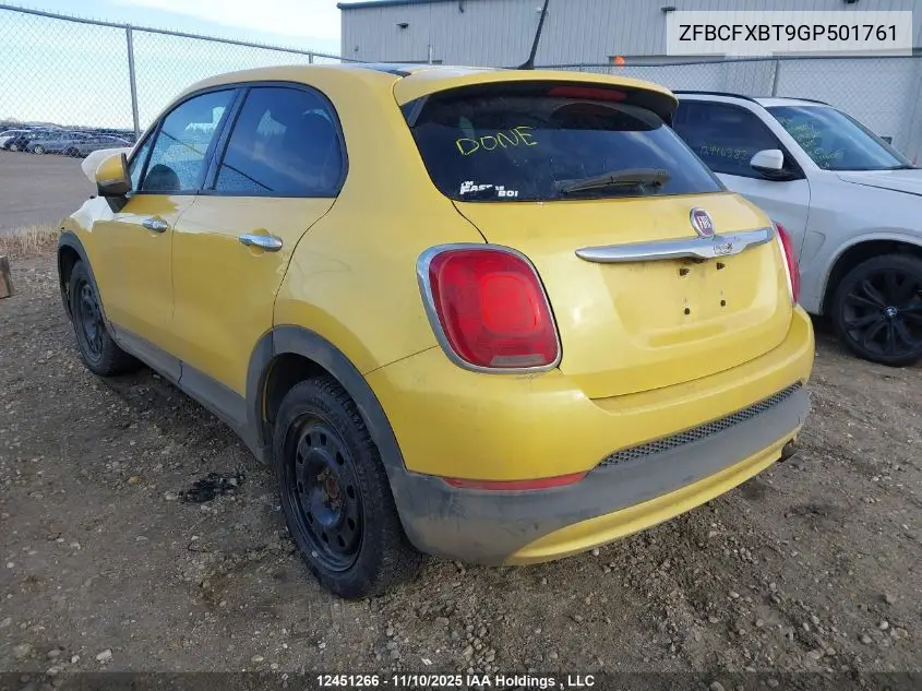 ZFBCFXBT9GP501761 2016 Fiat 500X Easy