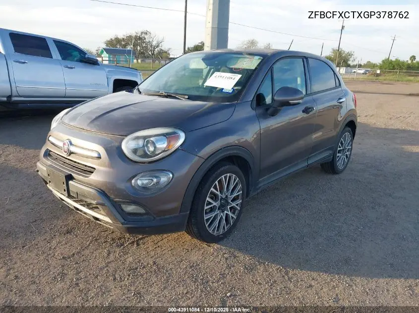 ZFBCFXCTXGP378762 2016 Fiat 500X Trekking