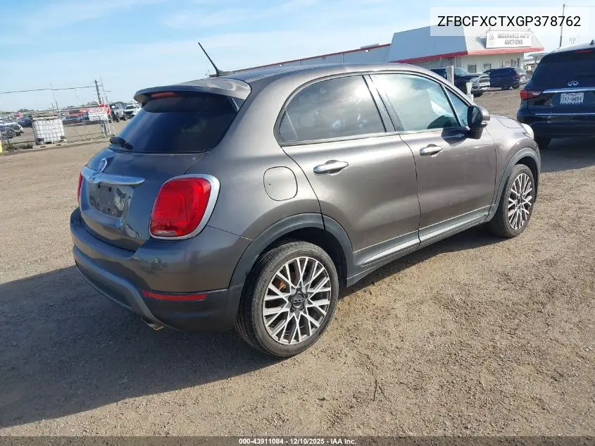 ZFBCFXCTXGP378762 2016 Fiat 500X Trekking