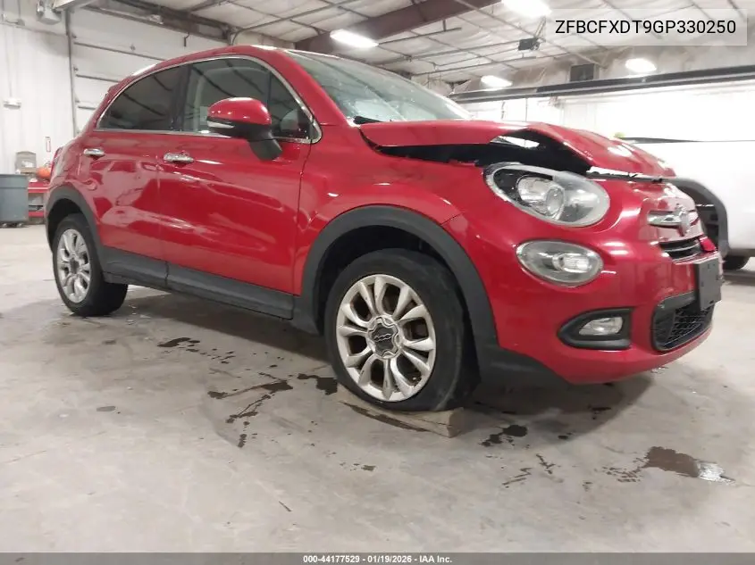 2016 Fiat 500X Lounge VIN: ZFBCFXDT9GP330250 Lot: 44177529