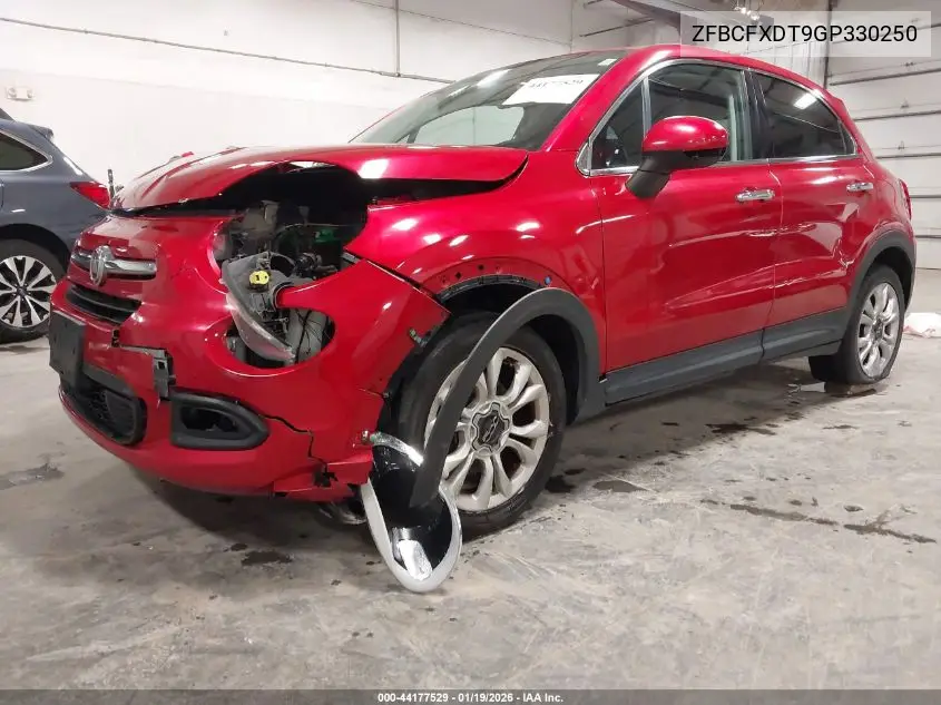 2016 Fiat 500X Lounge VIN: ZFBCFXDT9GP330250 Lot: 44177529