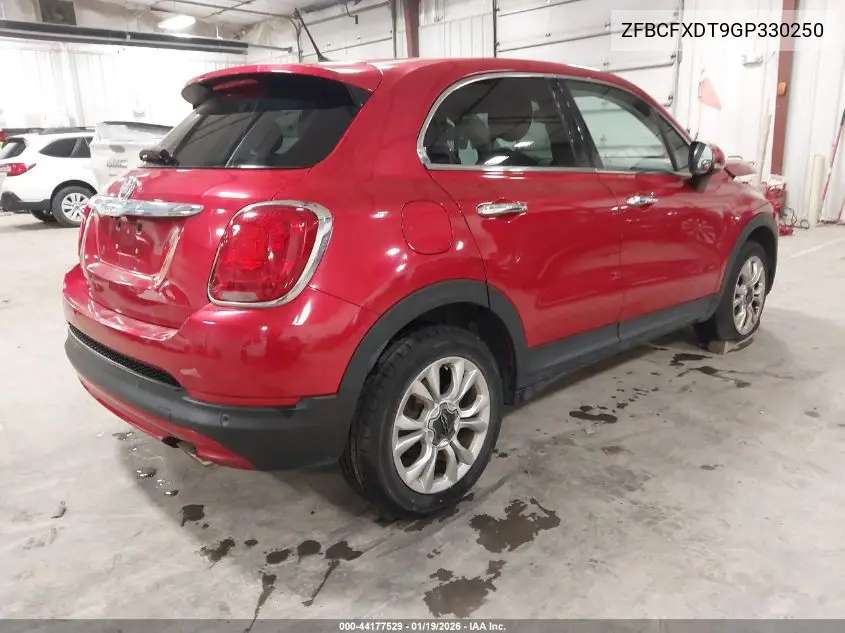 2016 Fiat 500X Lounge VIN: ZFBCFXDT9GP330250 Lot: 44177529