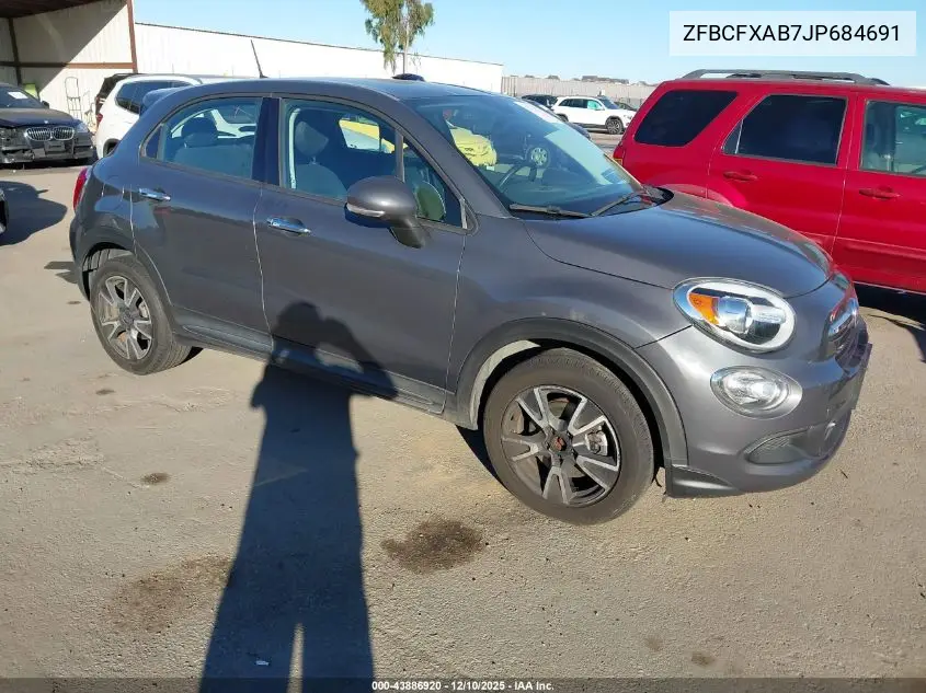 ZFBCFXAB7JP684691 2018 Fiat 500X Pop Fwd