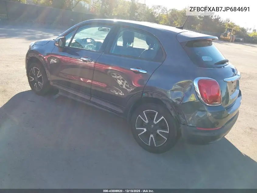 ZFBCFXAB7JP684691 2018 Fiat 500X Pop Fwd