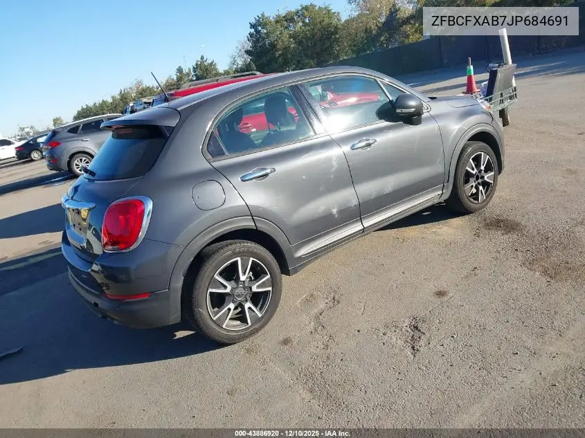 ZFBCFXAB7JP684691 2018 Fiat 500X Pop Fwd