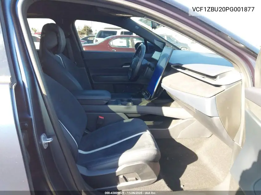 VCF1ZBU20PG001877 2023 Fisker Ocean One