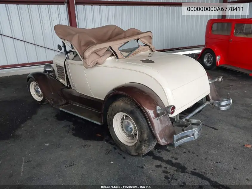 000000000A6778411 1928 Ford Other