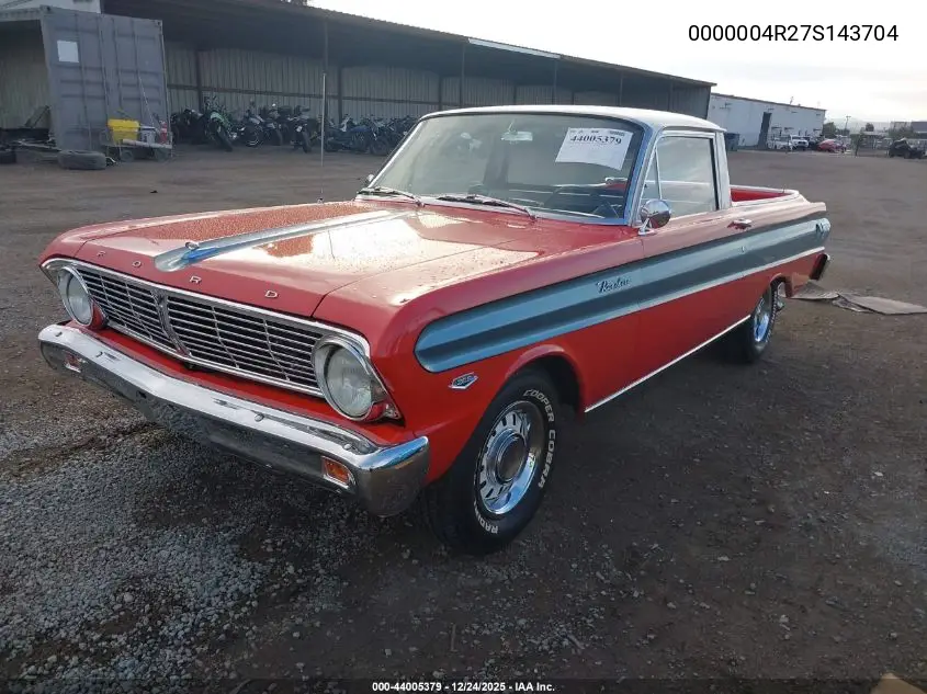 1964 Ford Other VIN: 0000004R27S143704 Lot: 44005379