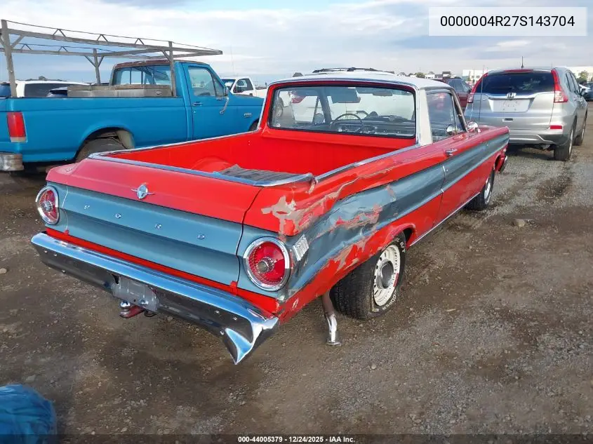1964 Ford Other VIN: 0000004R27S143704 Lot: 44005379