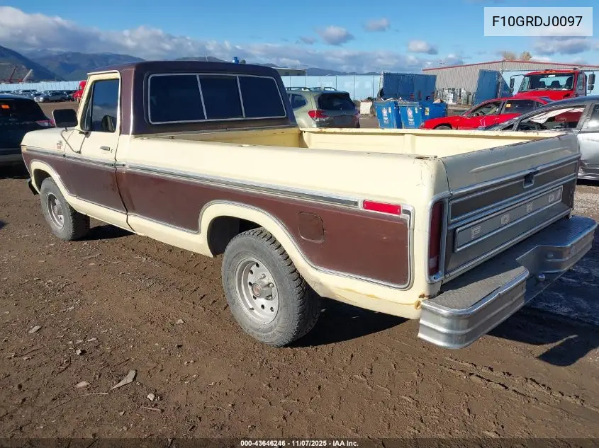 F10GRDJ0097 1979 Ford F-100 Styleside W/Sh