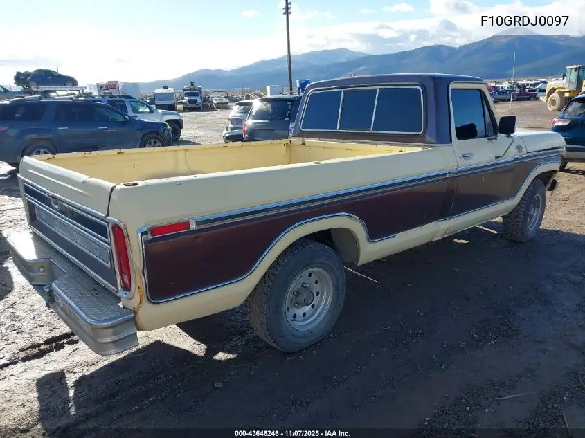 F10GRDJ0097 1979 Ford F-100 Styleside W/Sh