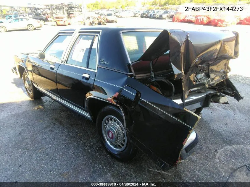 2FABP43F2FX144273 1985 Ford Ltd Crown Victoria