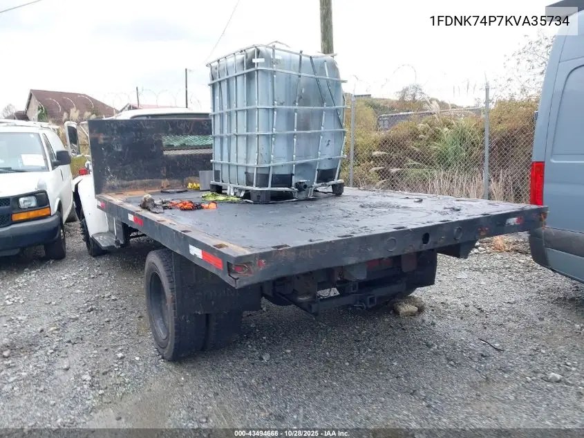 1989 Ford F700 F VIN: 1FDNK74P7KVA35734 Lot: 43494666