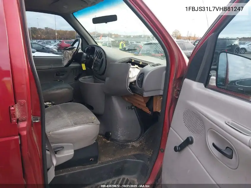 1FBJS31L7VHB81247 1997 Ford Club Wagon Xl/Xlt