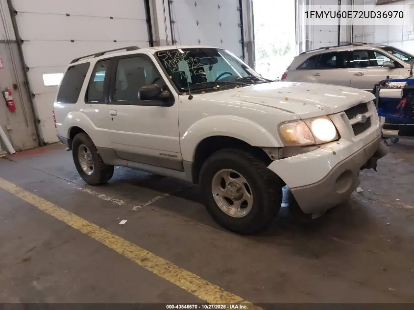 1FMYU60E72UD36970 2002 Ford Explorer Sport