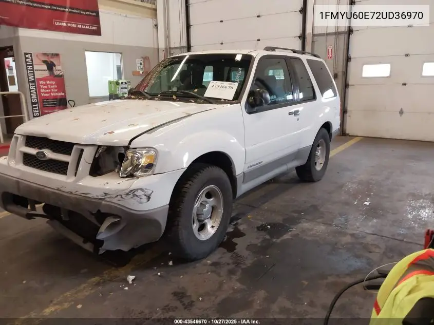 1FMYU60E72UD36970 2002 Ford Explorer Sport