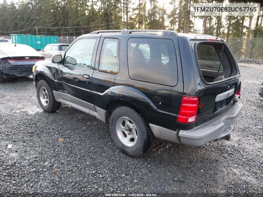1FMZU70E82UC67765 2002 Ford Explorer Sport