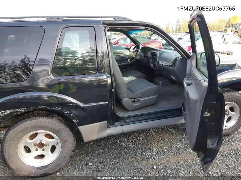 1FMZU70E82UC67765 2002 Ford Explorer Sport