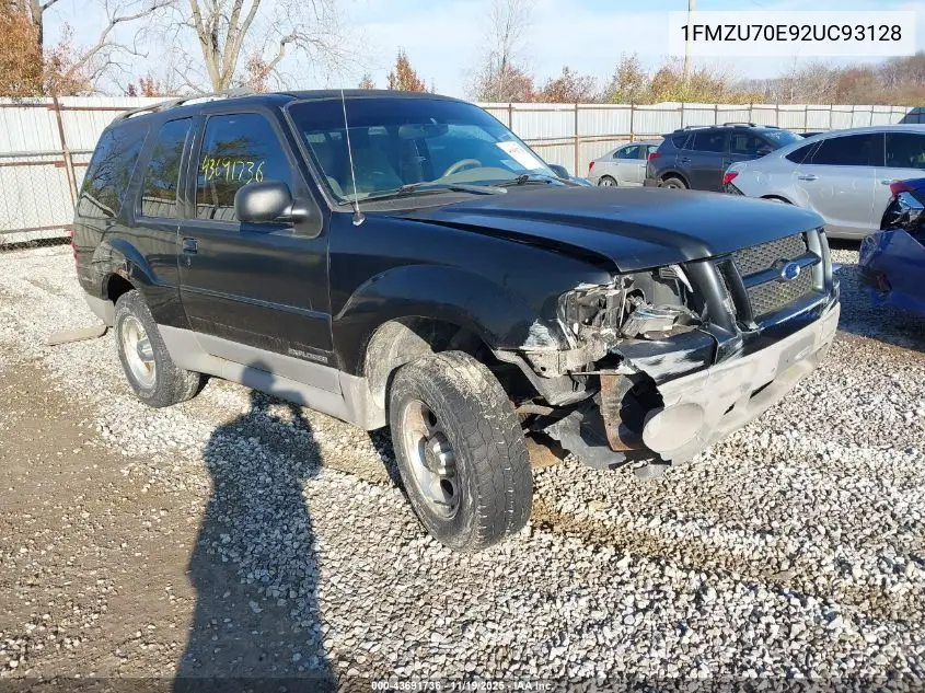 1FMZU70E92UC93128 2002 Ford Explorer Sport