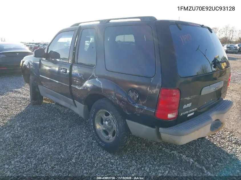 1FMZU70E92UC93128 2002 Ford Explorer Sport