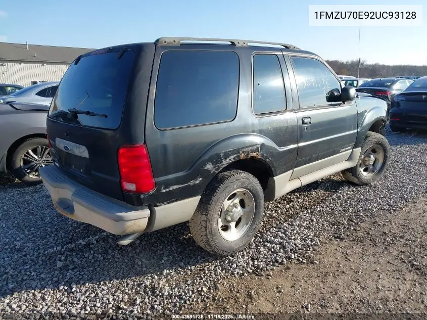 1FMZU70E92UC93128 2002 Ford Explorer Sport