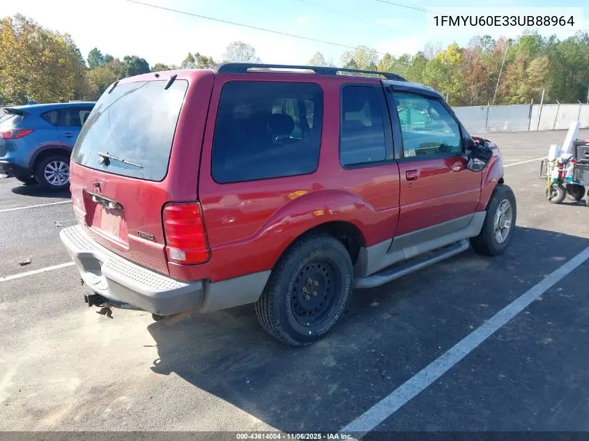 1FMYU60E33UB88964 2003 Ford Explorer Sport Xls/Xlt