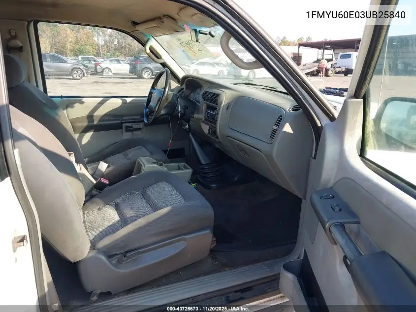 1FMYU60E03UB25840 2003 Ford Explorer Sport Xls/Xlt