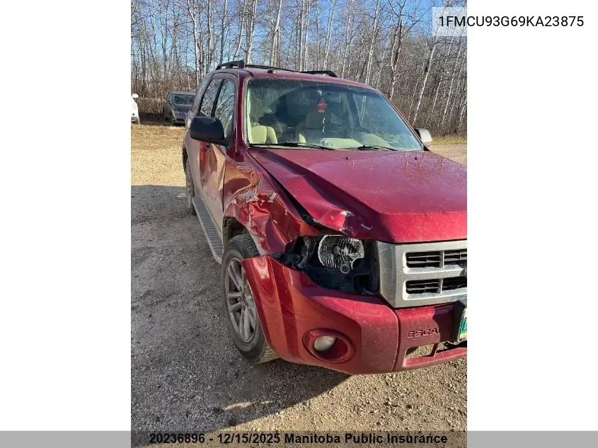1FMCU93G69KA23875 2009 Ford Escape Xlt V6