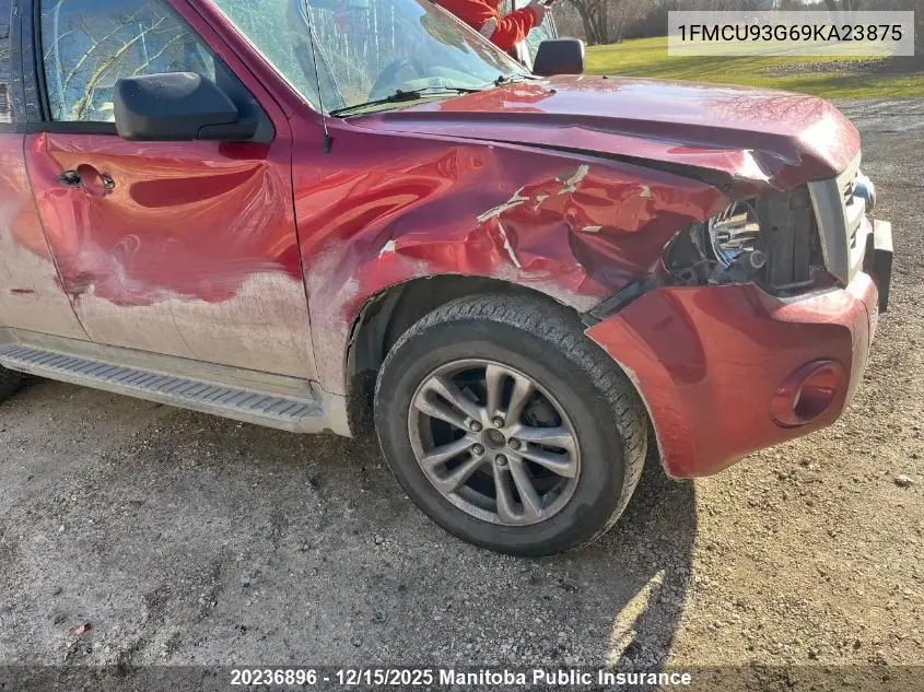 1FMCU93G69KA23875 2009 Ford Escape Xlt V6