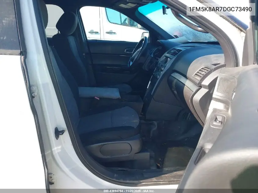 1FM5K8AR7DGC73490 2013 Ford Utility Police Interceptor