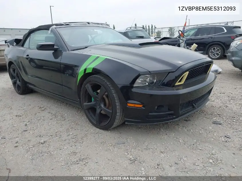 1ZVBP8EM5E5312093 2014 Ford Mustang Convertible