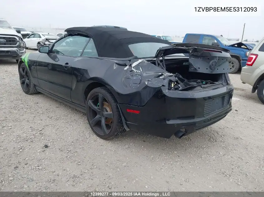 1ZVBP8EM5E5312093 2014 Ford Mustang Convertible