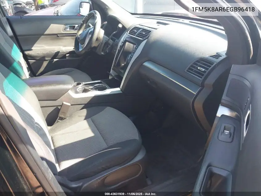 1FM5K8AR6EGB96418 2014 Ford Utility Police Interceptor