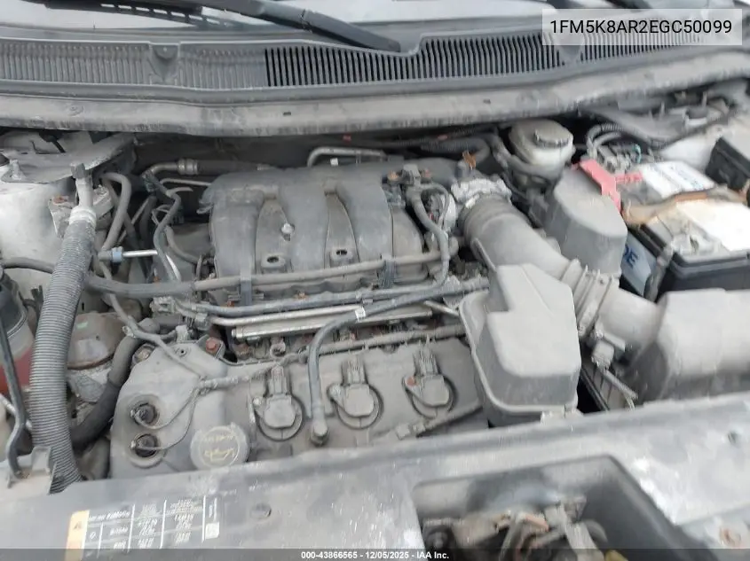 1FM5K8AR2EGC50099 2014 Ford Utility Police Interceptor